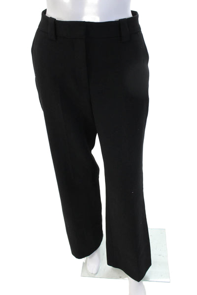 Zara Unisex Dress Pants Black Polyester Classic Size M