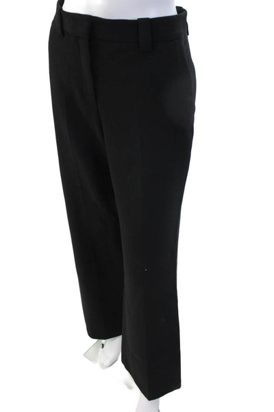 Zara Unisex Dress Pants Black Polyester Classic Size M
