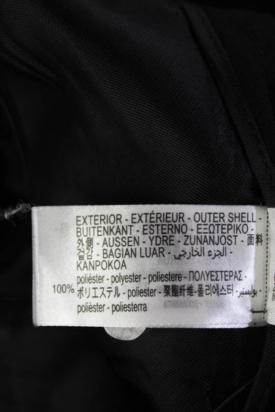Zara Unisex Dress Pants Black Polyester Classic Size M