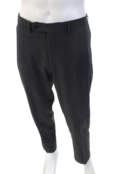 Calvin Klein Mens Dark Gray Dress Pants Size 36