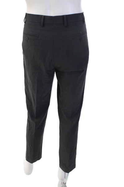Calvin Klein Mens Dark Gray Dress Pants Size 36