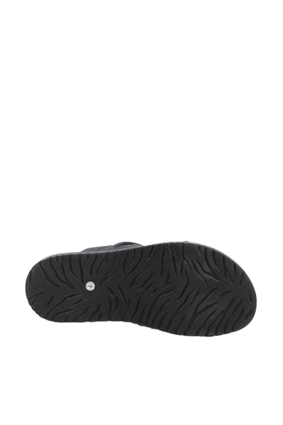 Steve Madden Womens Vegan Leather Slide On Sandals Black Size 37 7