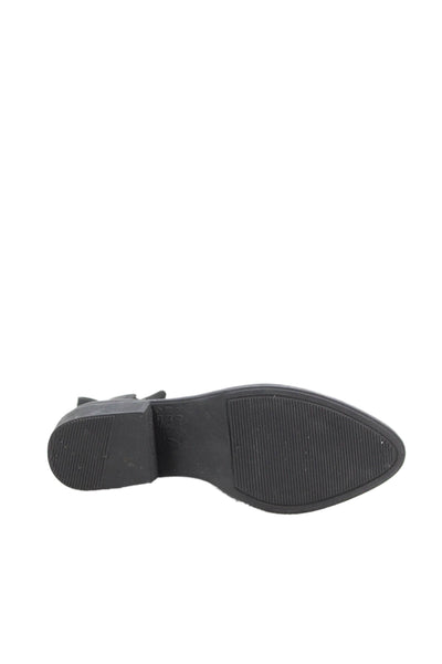 Havana Last Jeffrey Campbell Womens Pointed Toe Chelsea Boots Black Size 7
