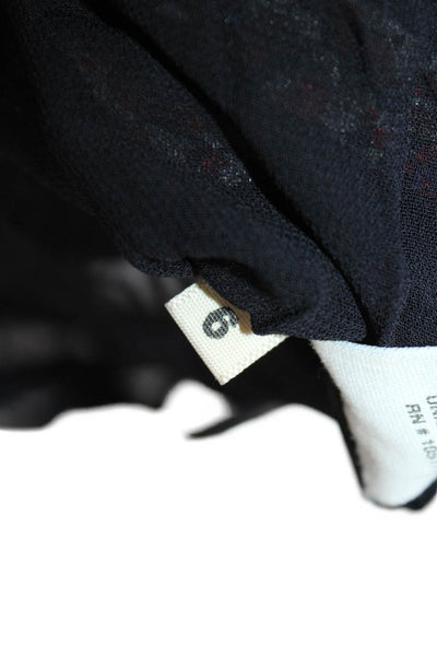 Ulla Johnson, Women Flared Mini Silk Floral Skirt Size 6