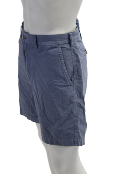 Polo Ralph Lauren Mens Chino Shorts Blue Cotton Size 34