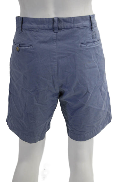 Polo Ralph Lauren Mens Chino Shorts Blue Cotton Size 34