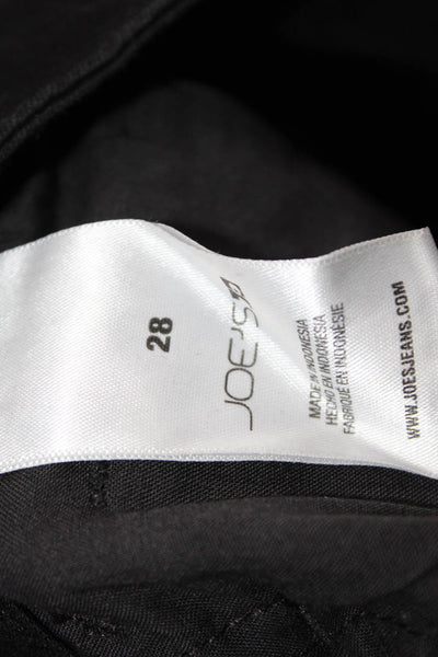 Joes Unisex Black Straight Jeans Size 28