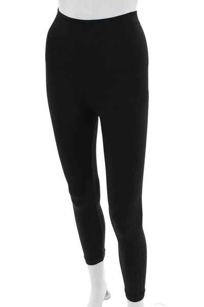 Spanx Women Petite Ankle Jeggings Black Size S
