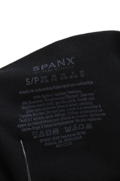 Spanx Women Petite Ankle Jeggings Black Size S