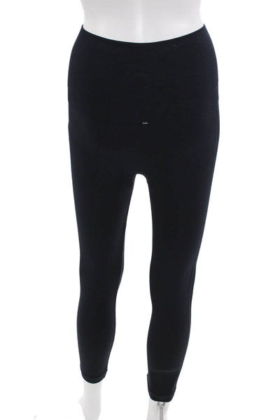 Spanx Womens Ankle Jeggings Black Petite Size S