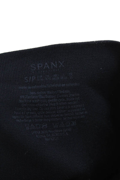 Spanx Womens Ankle Jeggings Black Petite Size S
