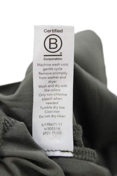 Athleta Women Cropped Ankle Pants Green Size 6P