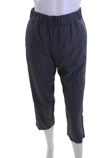 Lululemon Womens Cropped Capri Pants Dark Gray Size 2