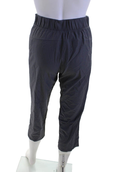Lululemon Womens Cropped Capri Pants Dark Gray Size 2