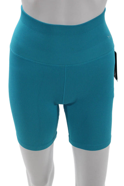 Nux Unisex Biker Shorts Blue Size S
