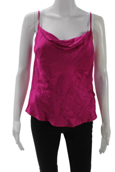Bella Dahl Womens Pink Camisole Buckle Closure Sleeveless Size XS