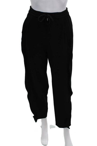 Sonia Rykiel Women Jogger Sweatpants Black Size 36