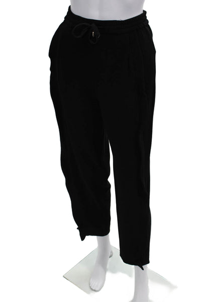 Sonia Rykiel Women Jogger Sweatpants Black Size 36