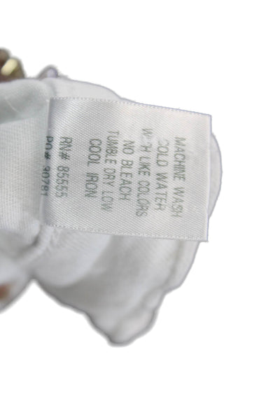 Pistola Womens Cropped Mom Jeans White Size 25
