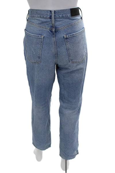 Rails Women Boyfriend Cropped High Rise Blue Jeans Size 26