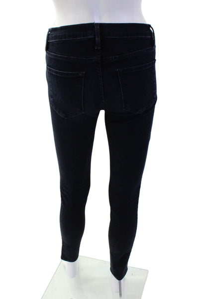 Frame Denim Women Ankle Skinny Jeans Dark Blue Size 26
