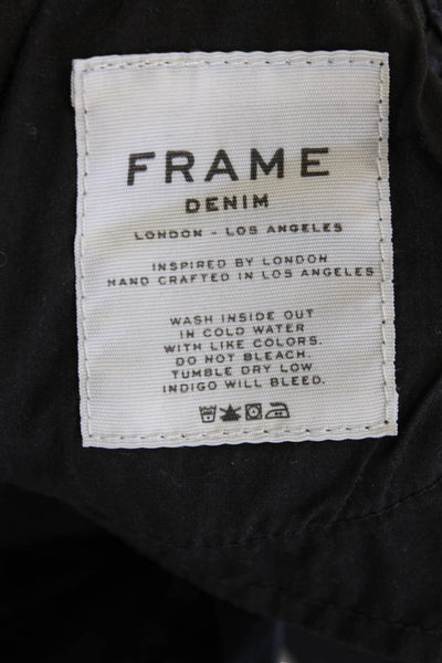 Frame Denim Women Ankle Skinny Jeans Dark Blue Size 26