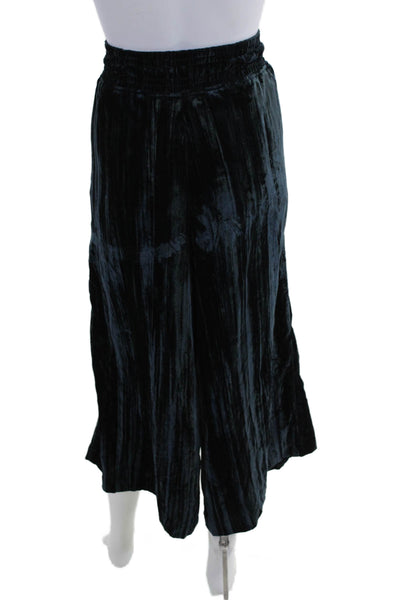 Hei Hei Women Peasant Pants Dark Blue Size M
