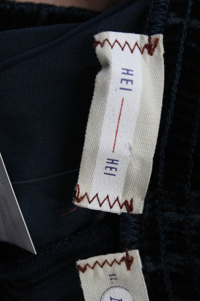 Hei Hei Women Peasant Pants Dark Blue Size M