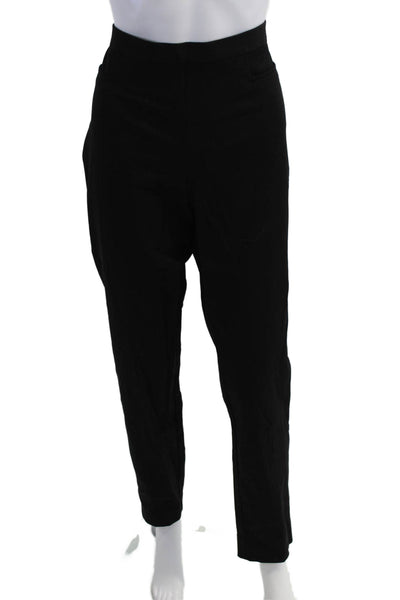 Estelle & Finn, Womens Ankle Dress Pants Black Zip Size 10