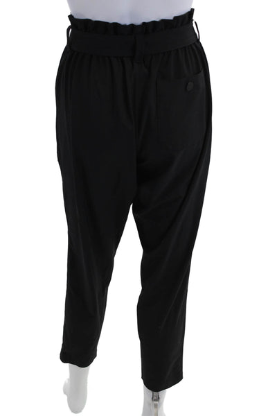 Athleta Women Paperbag Ankle Pants Black Size 6