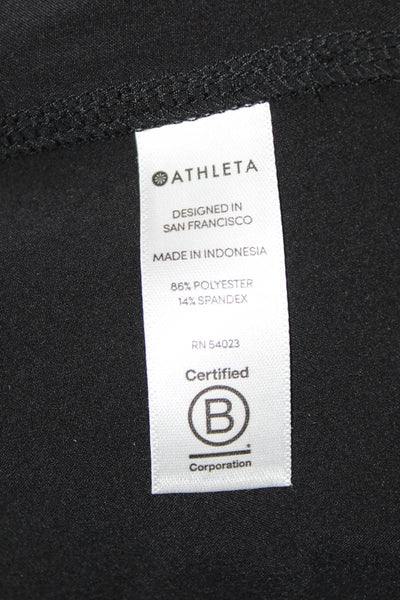 Athleta Women Paperbag Ankle Pants Black Size 6