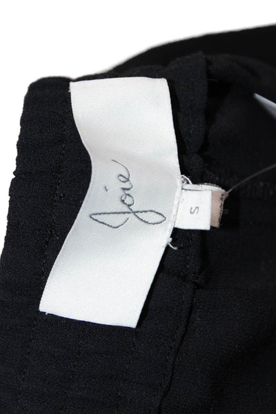 Joie Unisex Jogger Sweatpants Black 100% Viscose Size S