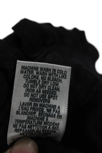 Bella Dahl Unisex Bohemian Black Linen Buckle Shorts Size 28