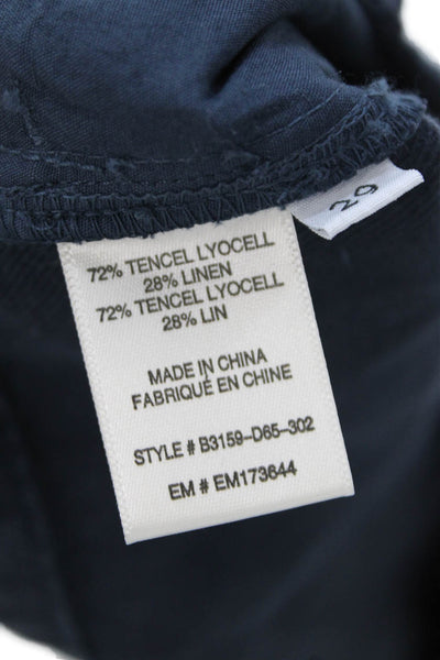 Bella Dahl Women Dress Pants Dark Blue Size 29