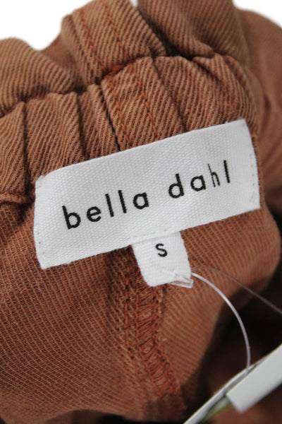 Bella Dahl Women Cargo Mini Skirt Brown Size S
