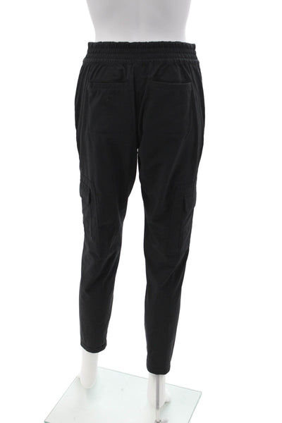 Athleta Unisex Ankle Cargo Jogger Pants Black Size 2