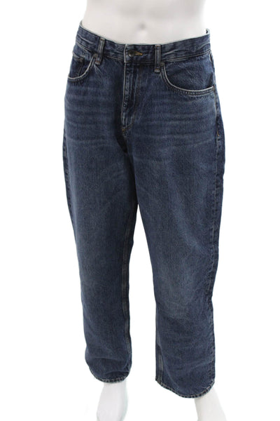 Rag & Bone Men Straight Jeans Dark Blue Size 34