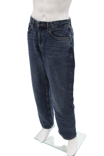Rag & Bone Men Straight Jeans Dark Blue Size 34
