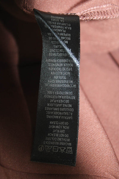 Adrianna Papell Women Ankle Dress Pants Brown Size 8