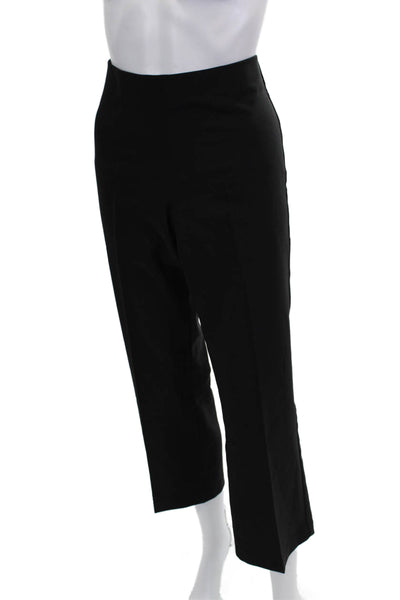 Adrianna Papell Women Cropped Ankle Dress Pants Black Size 8