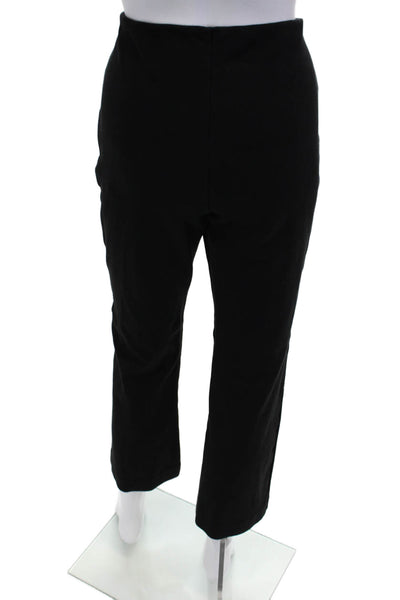 Everlane Women Ankle Cropped Dress Pants Black Zip Size 2