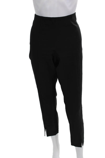 Adrianna Papell Womens Ankle Cropped Dress Pants Black Size 8