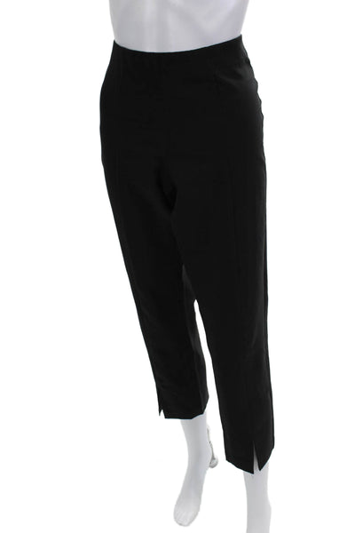 Adrianna Papell Womens Ankle Cropped Dress Pants Black Size 8