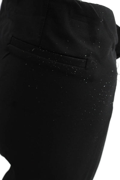 Adrianna Papell Womens Ankle Cropped Dress Pants Black Size 8