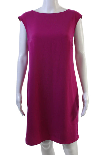 Trina Turk Women Shift Dress Pink Short Sleeve Size 6