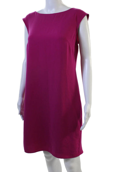 Trina Turk Women Shift Dress Pink Short Sleeve Size 6