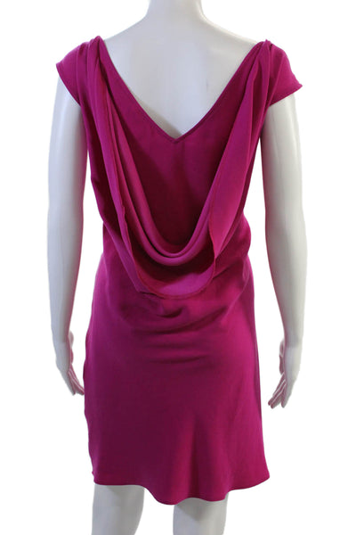 Trina Turk Women Shift Dress Pink Short Sleeve Size 6