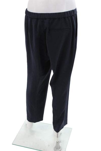 Theory Womens Dark Blue Ankle Cropped Dress Pants Size 10