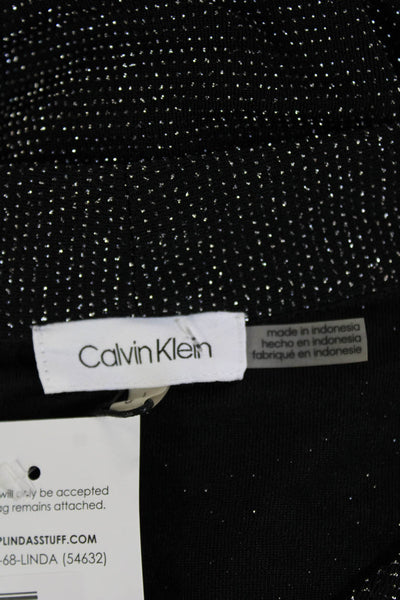 Calvin Klein Women Cardigan Black Size L