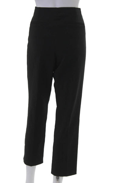 Adrianna Papell, Womens Black Cropped Ankle Dress Pants Size 8
